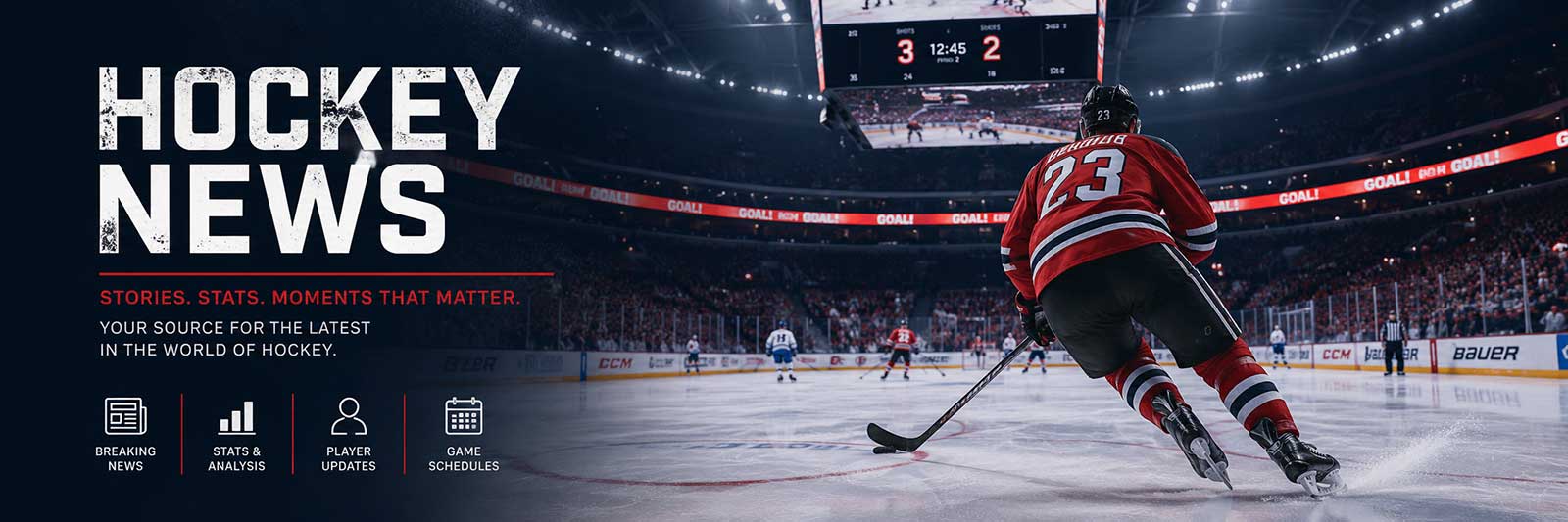 Hockey News: Latest Player Stories, NHL Teams, Legends and Stanley Cup Updates